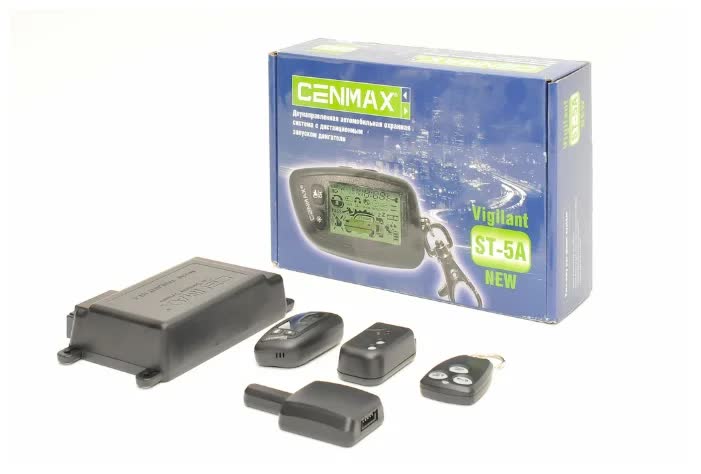 Сигнализация CENMAX VIGILANT ST-5A (автозапуск
Сигнализация CENMAX VIGILANT ST-5A (автозапуск