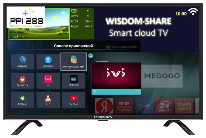 Телевизор Thomson T40FSL5130(Smart), Черный
Телевизор Thomson T40FSL5130(Smart), Черный