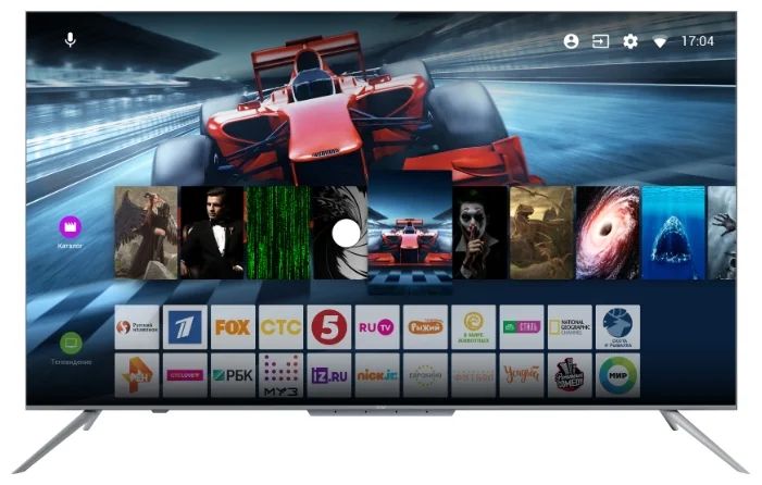 Телевизор KIVI 43U800BR, Серый
Телевизор KIVI 43U800BR, Серый