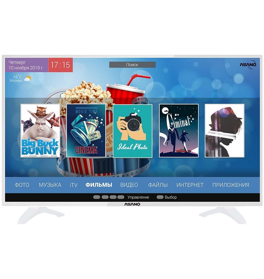 Телевизор Asano 32" 32LF7111T, Белый
Телевизор Asano 32" 32LF7111T, Белый