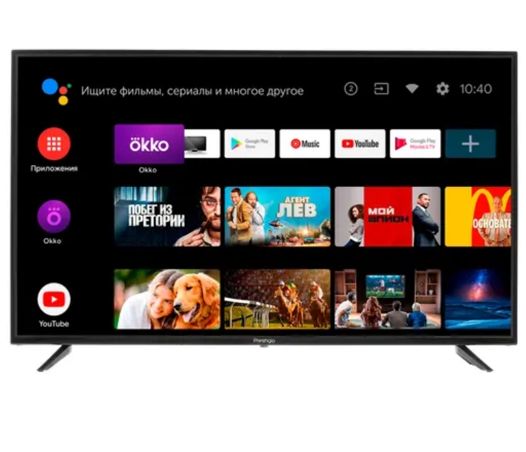 Телевизор Prestigio 43" PTV43SS06YCISBK, Черный
Телевизор Prestigio 43" PTV43SS06YCISBK, Черный