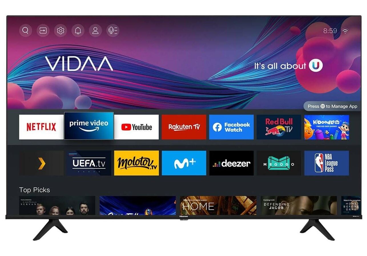 Телевизор Hisense LED 75" 75A6BG черный
Телевизор Hisense LED 75" 75A6BG черный