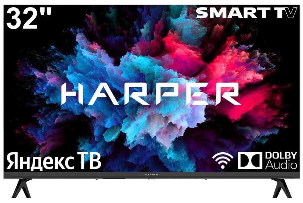 Телевизор Harper 32" 32R750TS черный
Телевизор Harper 32" 32R750TS черный