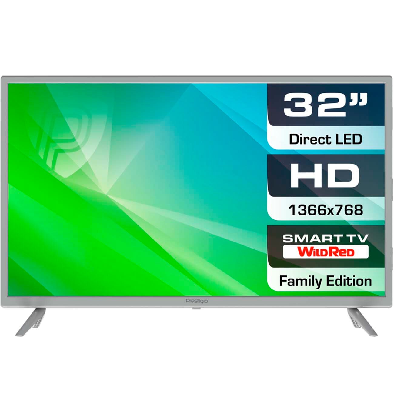 Телевизор Prestigio PTV32SS06Z_CIS_ML, Серебро
Телевизор Prestigio PTV32SS06Z_CIS_ML, Серебро