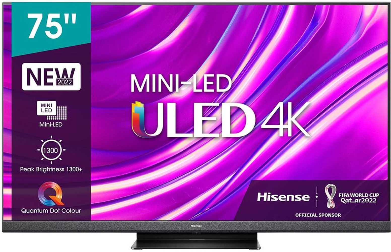 Телевизор Hisense 75U8HQ, Черный
Телевизор Hisense 75U8HQ, Черный