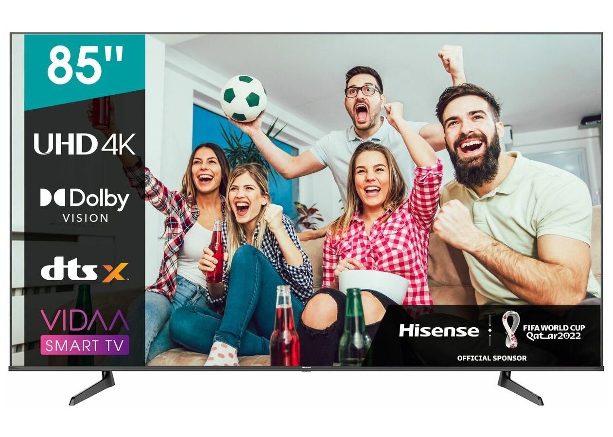 Телевизор Hisense 85A6BG, Черный
Телевизор Hisense 85A6BG, Черный