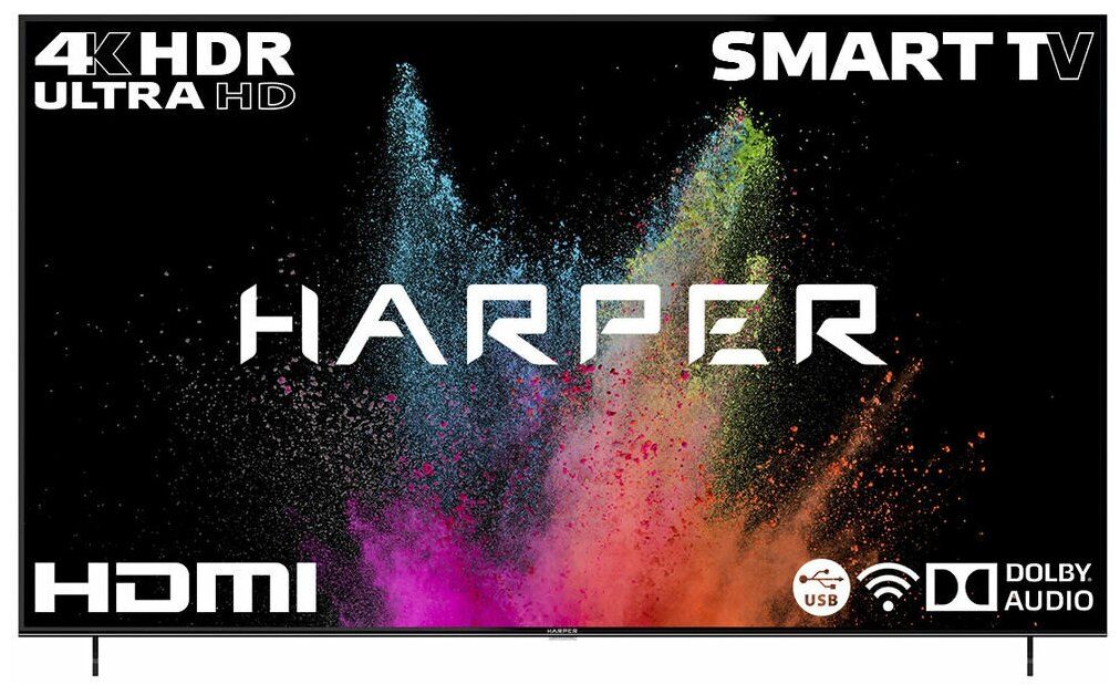 Телевизор Harper 85" 85U750TS черный
Телевизор Harper 85" 85U750TS черный
