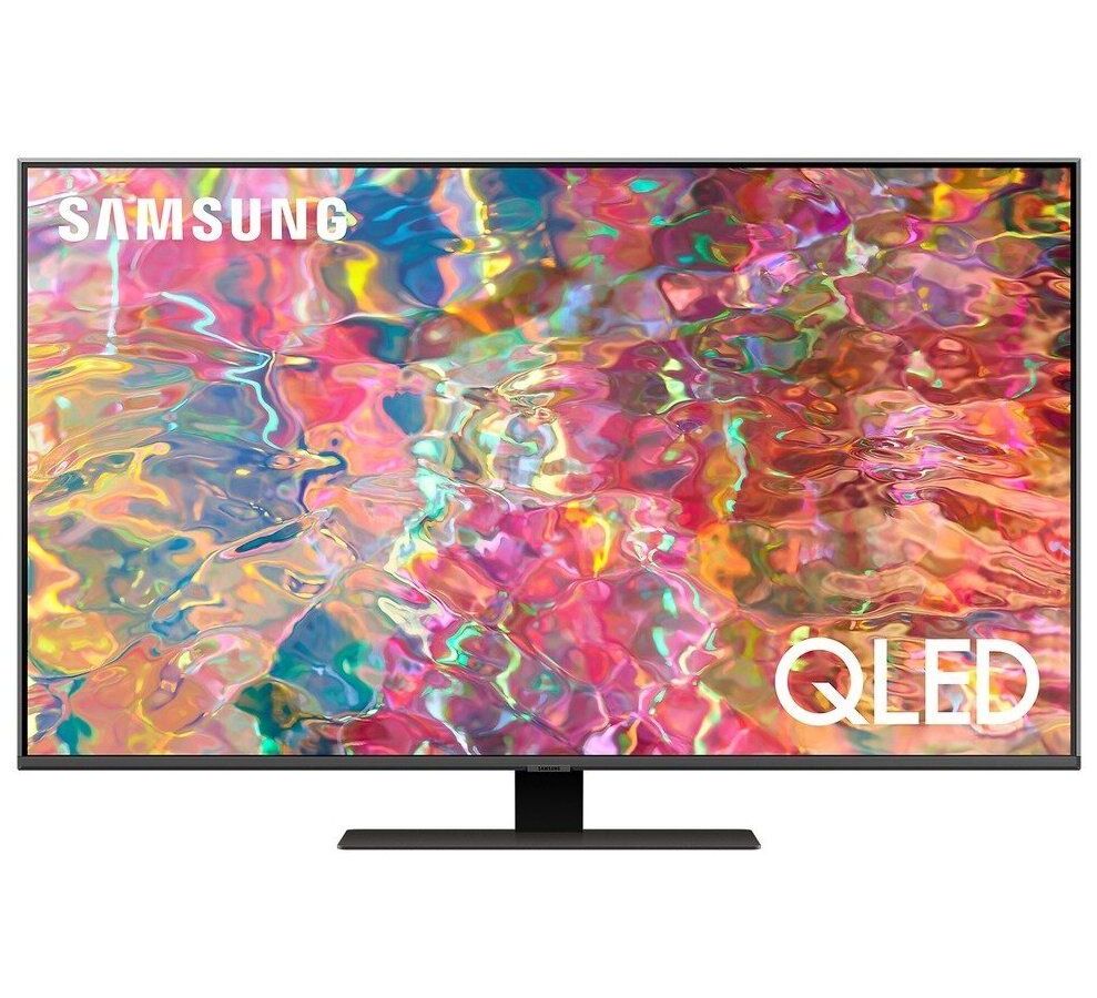 Телевизор SAMSUNG 75" QE75Q80BAUXCE, Черный;серый
Телевизор SAMSUNG 75" QE75Q80BAUXCE, Черный;серый