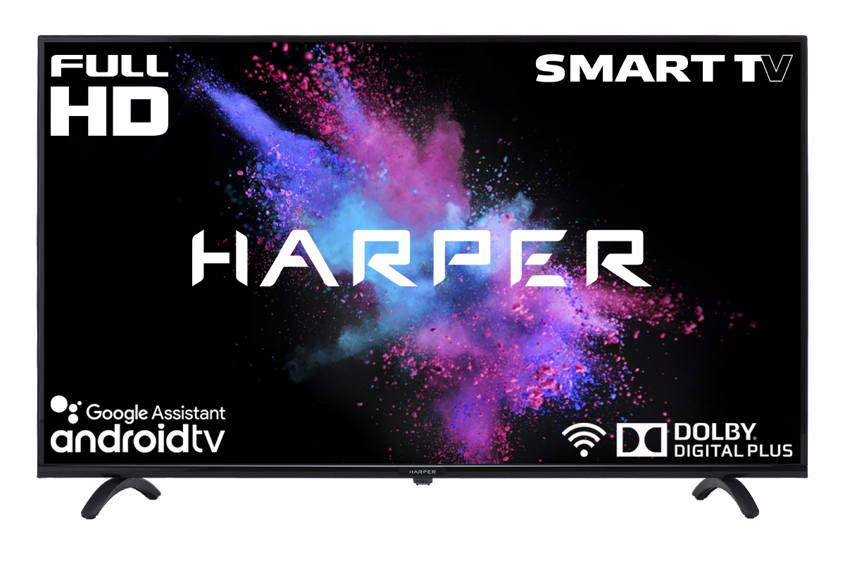 Телевизор HARPER 40F720TS черный
Телевизор HARPER 40F720TS черный