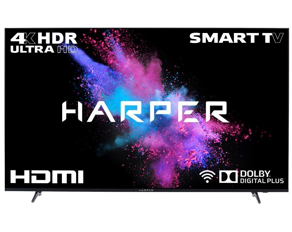 Телевизор HARPER 50U750TS черный
Телевизор HARPER 50U750TS черный