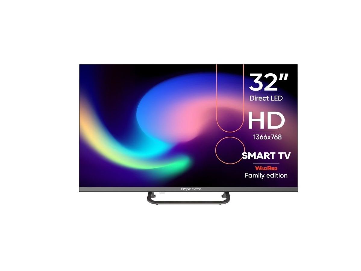 Телевизор Topdevice TDTV32BS04H_ML черный
Телевизор Topdevice TDTV32BS04H_ML черный