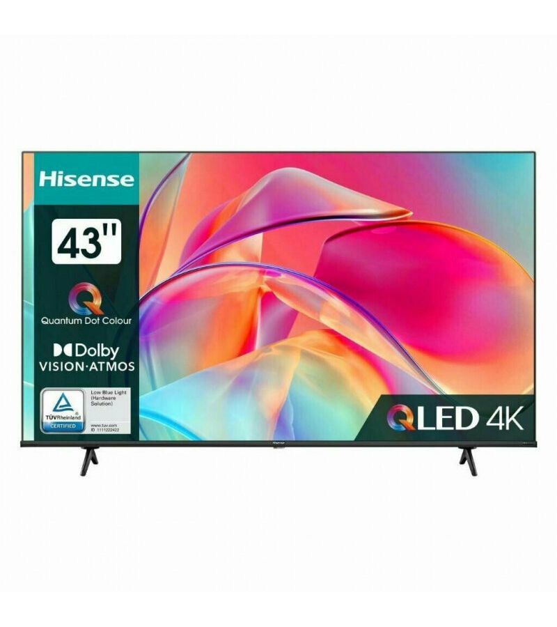 Телевизор Hisense 43E7KQ черный
Телевизор Hisense 43E7KQ черный
