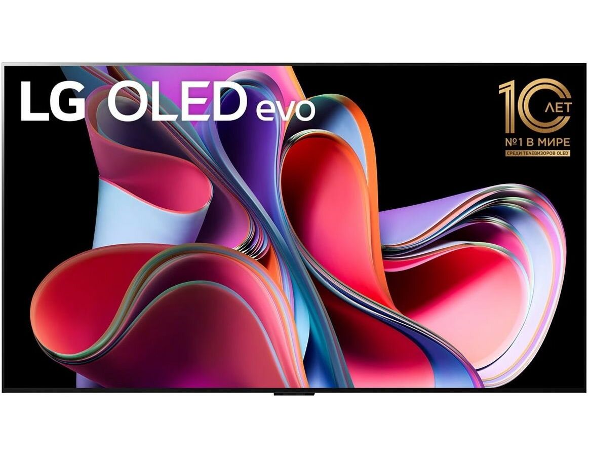 Телевизор LG 65" OLED65G3RLA серебристый
Телевизор LG 65" OLED65G3RLA серебристый