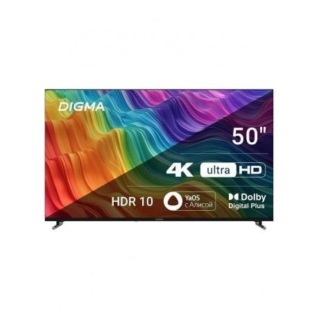 Телевизор LED Digma 50" DM-LED50UBB33 Яндекс.ТВ Frameless Metal черный 4K Ultra HD 60Hz DVB-T DVB-T2 DVB-C DVB-S DVB-S2 USB WiFi Smart TV
Телевизор LED Digma 50" DM-LED50UBB33 Яндекс.ТВ Frameless Metal черный 4K Ultra HD 60Hz DVB-T DVB-T2 DVB-C DVB-S DVB-S2 USB WiFi Smart TV