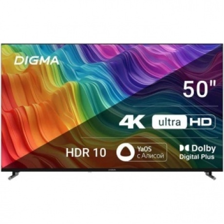 Телевизор LED Digma 50" DM-LED50UBB33 Яндекс.ТВ Frameless Metal черный 4K Ultra HD 60Hz DVB-T DVB-T2 DVB-C DVB-S DVB-S2 USB WiFi Smart TV
Телевизор LED Digma 50" DM-LED50UBB33 Яндекс.ТВ Frameless Metal черный 4K Ultra HD 60Hz DVB-T DVB-T2 DVB-C DVB-S DVB-S2 USB WiFi Smart TV