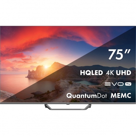 Телевизор Haier Smart TV S2 Pro 75" 4K Ultra HD QLED Smart Frameless черный
Телевизор Haier Smart TV S2 Pro 75" 4K Ultra HD QLED Smart Frameless черный