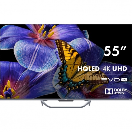 Телевизор Haier Smart TV S4 55" 4K Ultra HD QLED Smart Frameless серый
Телевизор Haier Smart TV S4 55" 4K Ultra HD QLED Smart Frameless серый