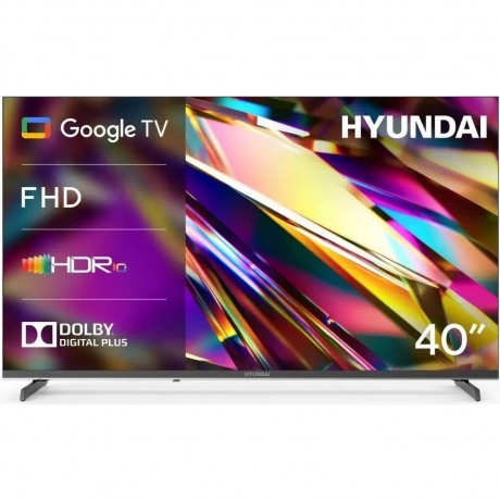 Телевизор Hyundai H-LED40BS5011 40" FULL HD LED Smart Google TV Frameless черный
Телевизор Hyundai H-LED40BS5011 40" FULL HD LED Smart Google TV Frameless черный