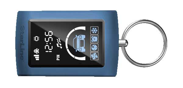 Брелок для сигнализации StarLine D95
Брелок для сигнализации StarLine D95