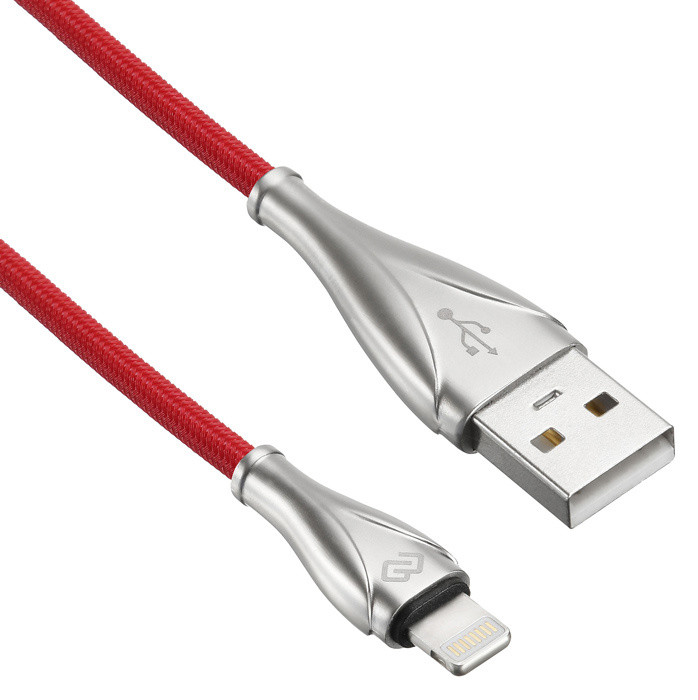 Кабель Digma USB A (m) Lightning (m) 3м красный
Кабель Digma USB A (m) Lightning (m) 3м красный