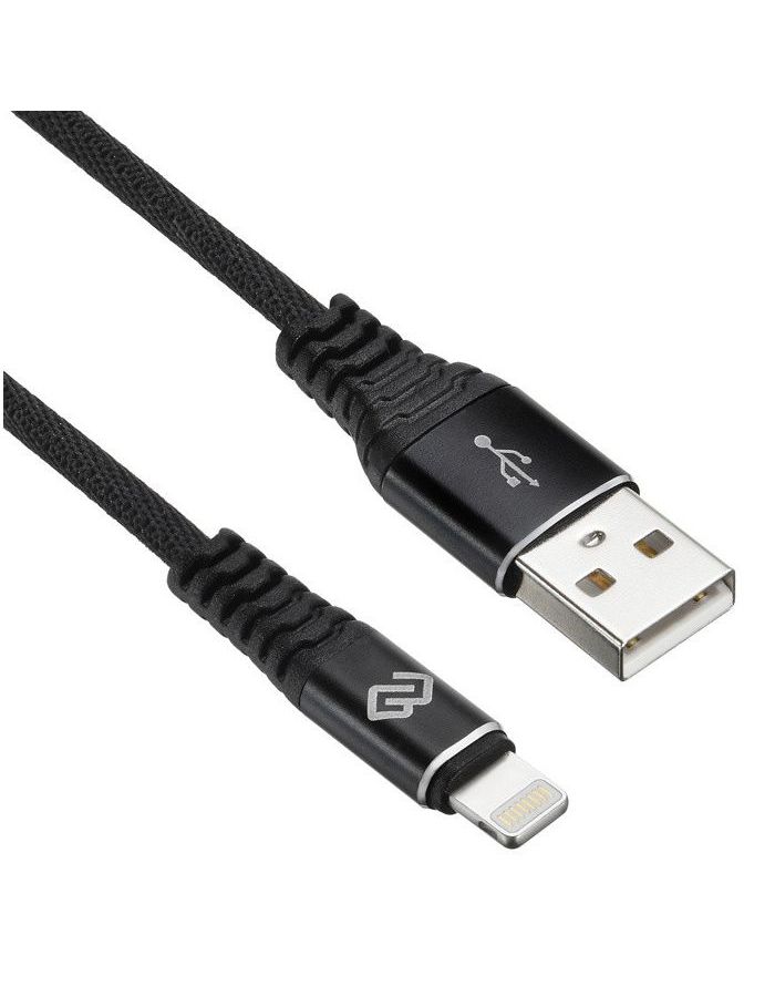 Кабель Digma USB A (m) Lightning (m) 3м черный
Кабель Digma USB A (m) Lightning (m) 3м черный