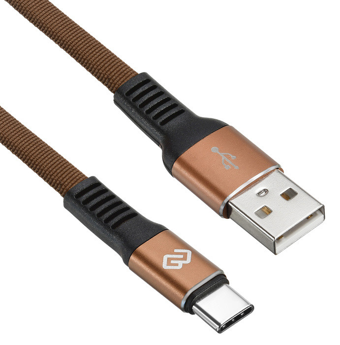 Кабель Digma USB A (m) USB Type-C (m) 0.15м коричневый плоский
Кабель Digma USB A (m) USB Type-C (m) 0.15м коричневый плоский