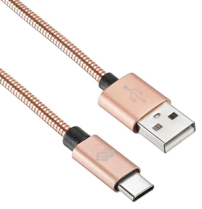 Кабель Digma USB A (m) USB Type-C (m) 1.2м розовое золото
Кабель Digma USB A (m) USB Type-C (m) 1.2м розовое золото