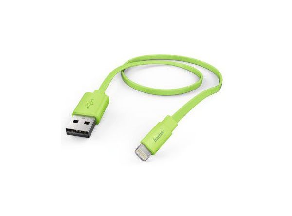 Кабель Hama Flat 00173647 Lightning (m) USB A(m) 1.2м зеленый плоский
Кабель Hama Flat 00173647 Lightning (m) USB A(m) 1.2м зеленый плоский