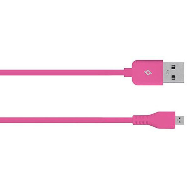 Кабель ТTEC microUSB 1.0m pink
Кабель ТTEC microUSB 1.0m pink