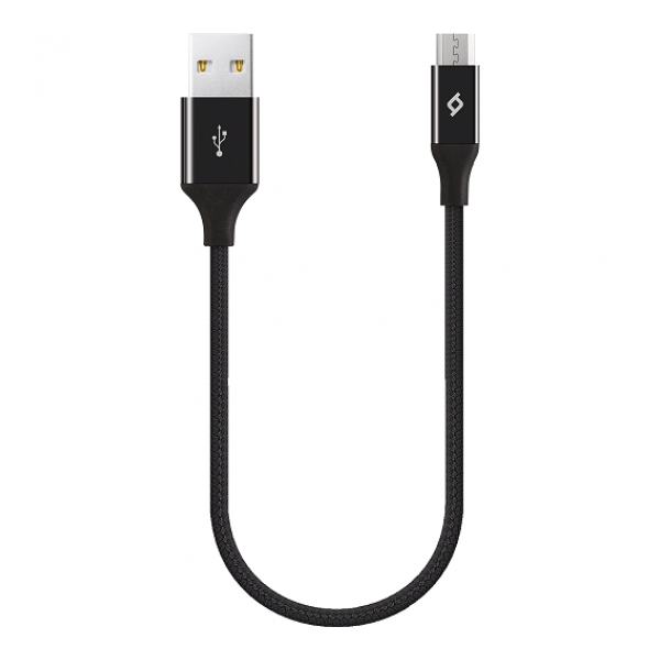 Кабель ТTEC microUSB 0.3m black, Черный
Кабель ТTEC microUSB 0.3m black, Черный