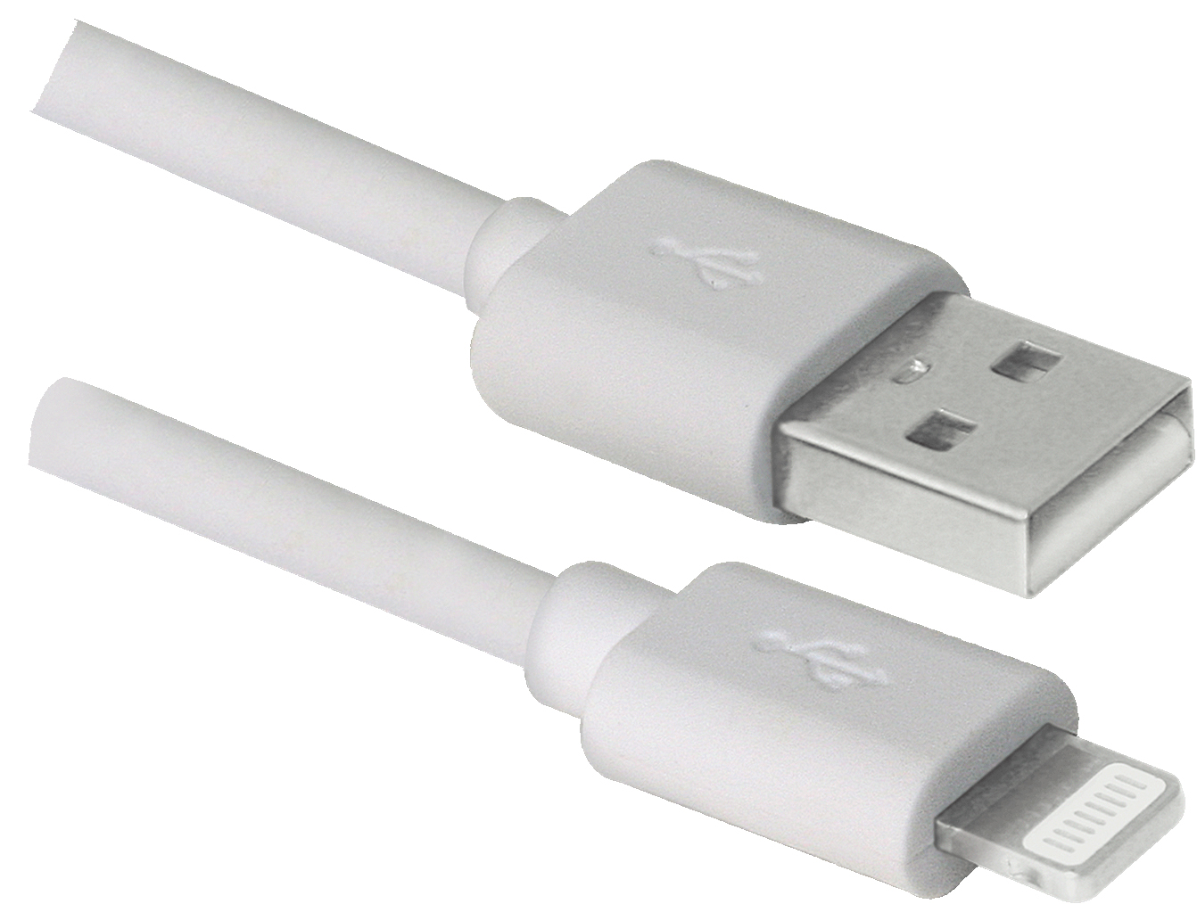 Кабель Defender USB(AM)-Lightning 1м белый
Кабель Defender USB(AM)-Lightning 1м белый