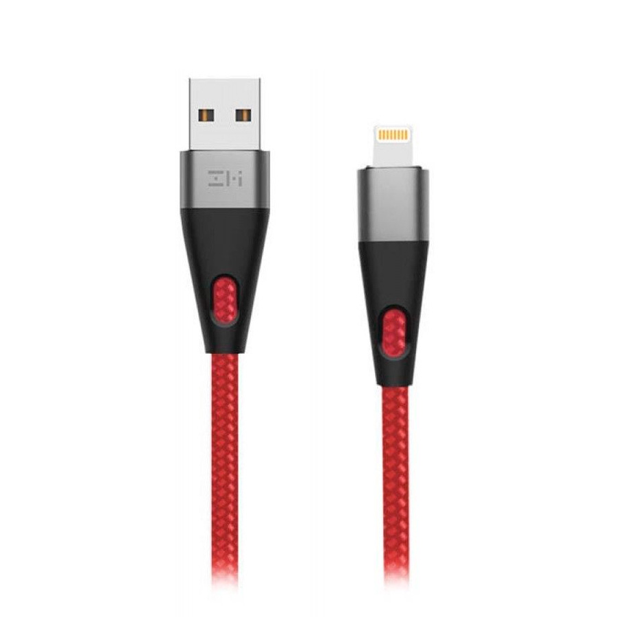 Кабель Xiaomi AL886 USB - Lightning ZMI MFi 200cm Red, Красный
Кабель Xiaomi AL886 USB - Lightning ZMI MFi 200cm Red, Красный