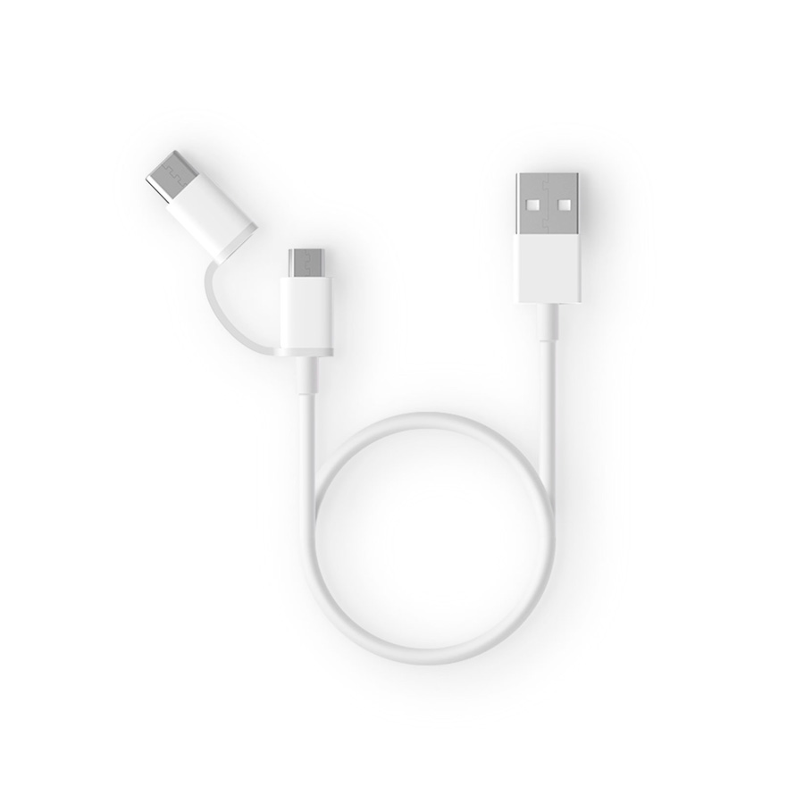 Кабель Xiaomi ZMI AL501 2 in 1 USB Type-C-Micro 100cm White, Белый
Кабель Xiaomi ZMI AL501 2 in 1 USB Type-C-Micro 100cm White, Белый