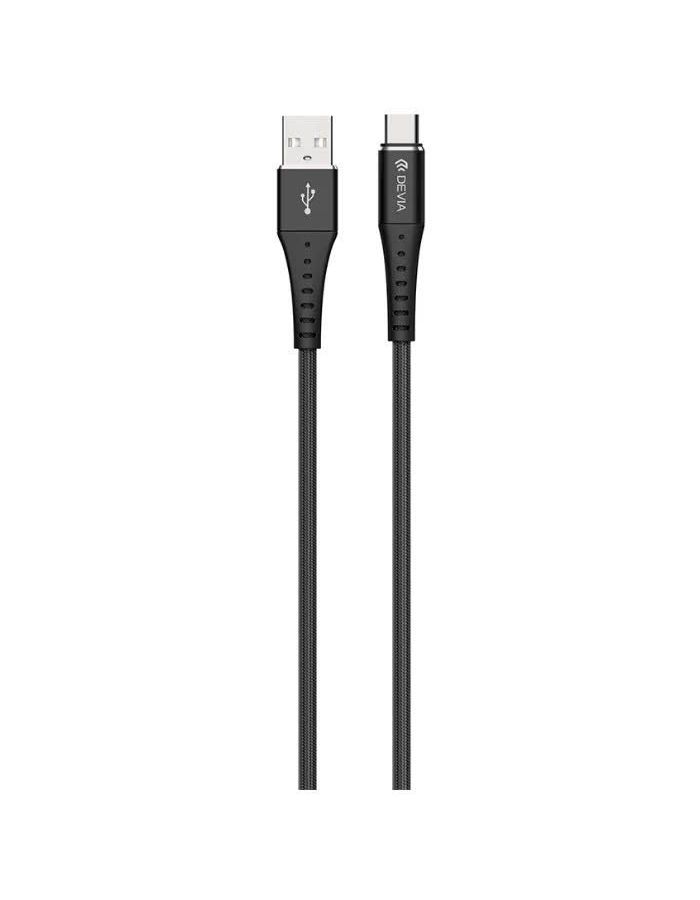 Кабель Devia Braid Series Cable Type-C 1m - Black, Черный
Кабель Devia Braid Series Cable Type-C 1m - Black, Черный