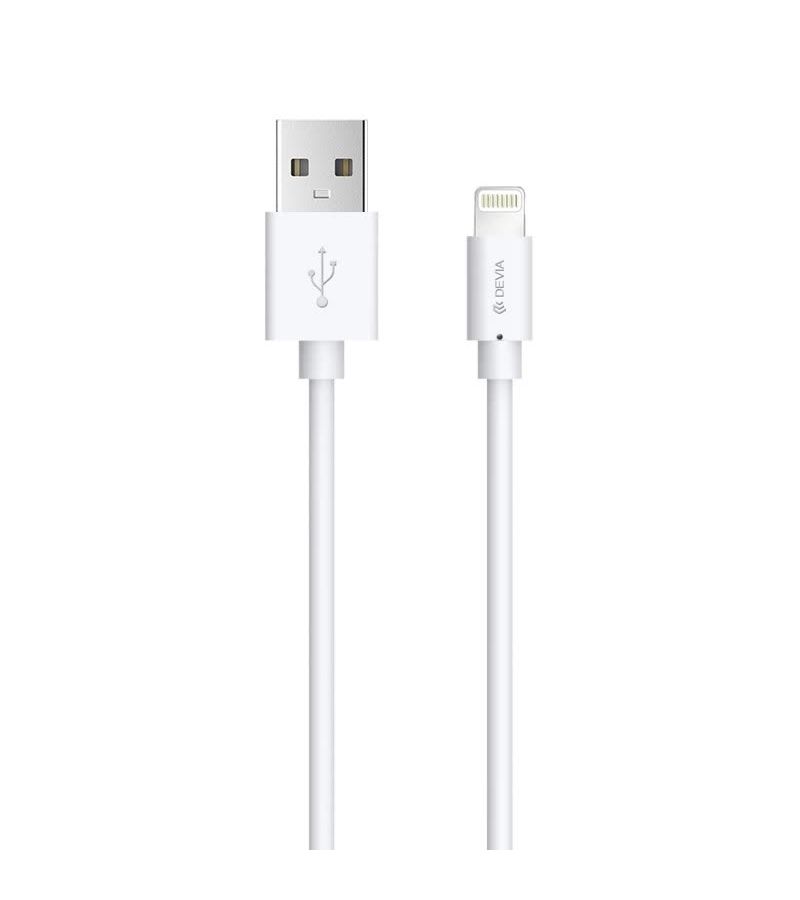 Кабель Devia Kintone Lightning Charge Only - White, Белый
Кабель Devia Kintone Lightning Charge Only - White, Белый