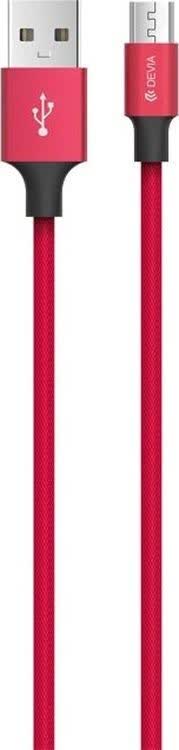 Кабель Devia Pheez 1m Micro Usb - Red, Красный
Кабель Devia Pheez 1m Micro Usb - Red, Красный