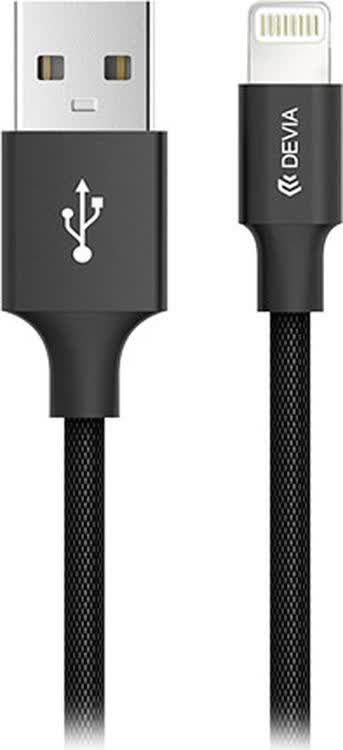Кабель Devia Pheez USB-C to Lightning - Black, Черный
Кабель Devia Pheez USB-C to Lightning - Black, Черный
