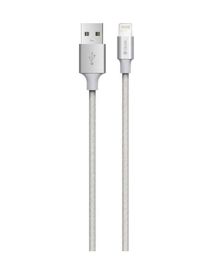 Кабель Devia Pheez USB-C to Lightning - Grey, Серый
Кабель Devia Pheez USB-C to Lightning - Grey, Серый