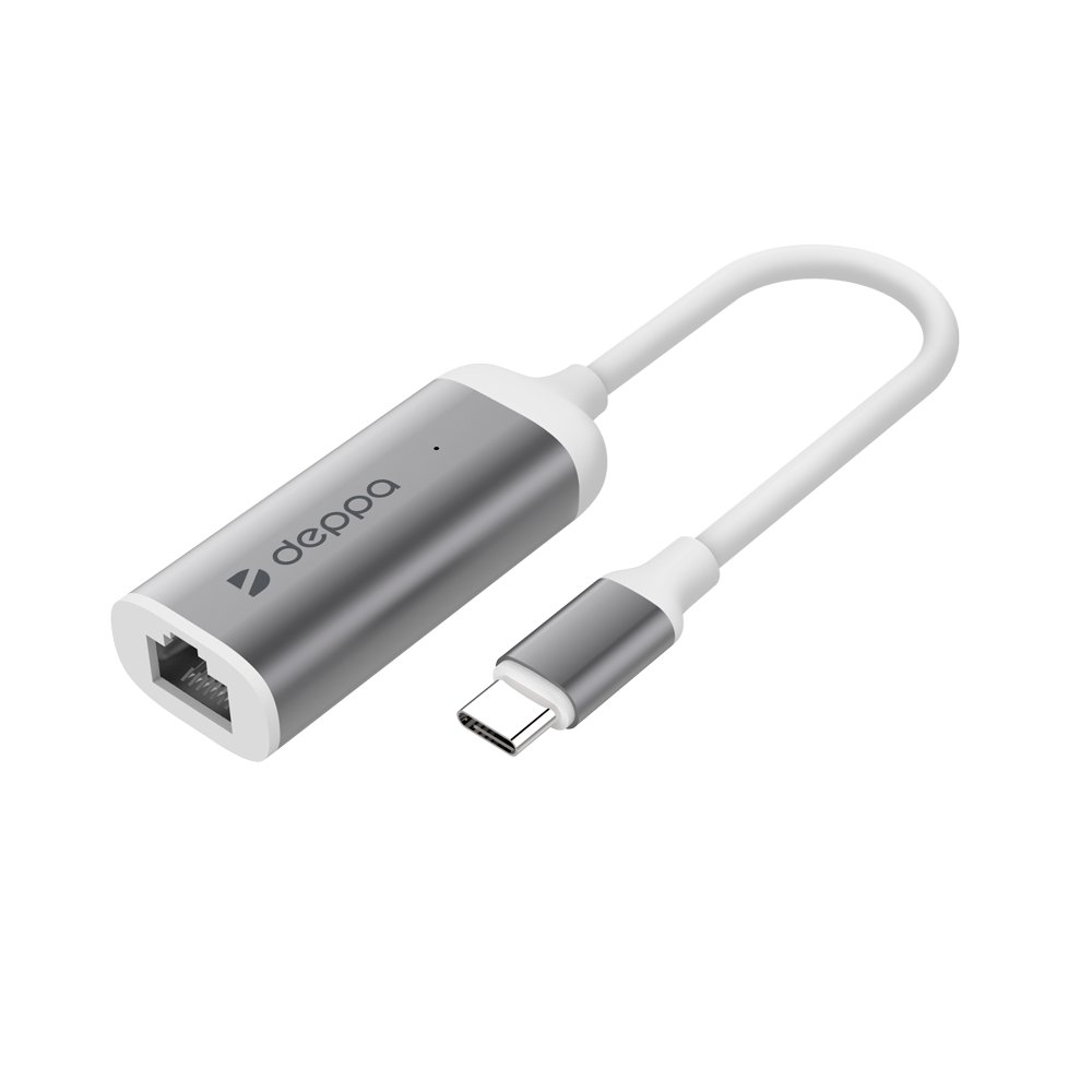Адаптер Deppa USB Type-C - Gigabit Ethernet графит 73119, Белый/серый
Адаптер Deppa USB Type-C - Gigabit Ethernet графит 73119, Белый/серый