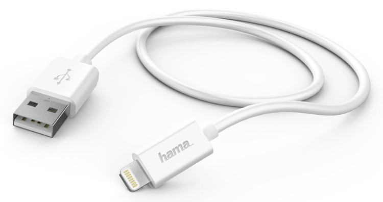 Кабель Hama 00178330 Lightning (m) USB A(m) 0.6м белый
Кабель Hama 00178330 Lightning (m) USB A(m) 0.6м белый