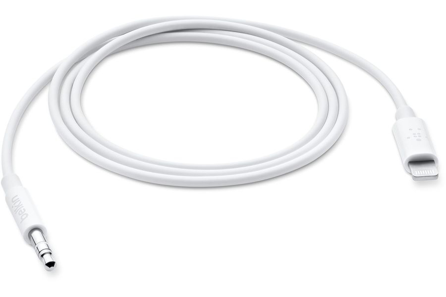 Кабель Belkin AV10172DS03-WHT Jack 3.5 (m) Lightning (m) 0.91м белый
Кабель Belkin AV10172DS03-WHT Jack 3.5 (m) Lightning (m) 0.91м белый