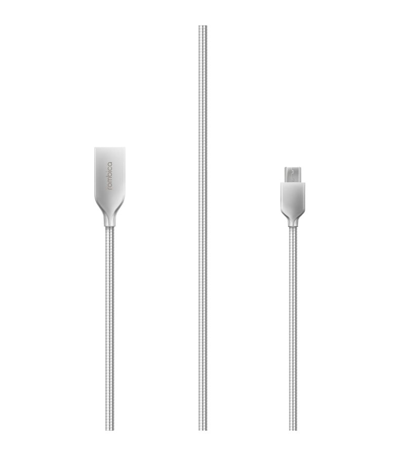 Кабель Rombica Digital AS-10 USB - micro USB металлическая оплетка 1м серебристый, Серебро
Кабель Rombica Digital AS-10 USB - micro USB металлическая оплетка 1м серебристый, Серебро