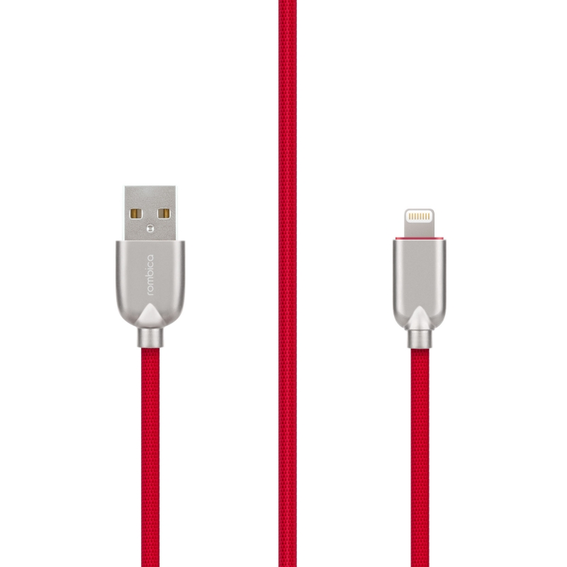 Кабель Rombica Digital MB-05 USB - Apple Lightning (MFI) текстиль 1м красный
Кабель Rombica Digital MB-05 USB - Apple Lightning (MFI) текстиль 1м красный