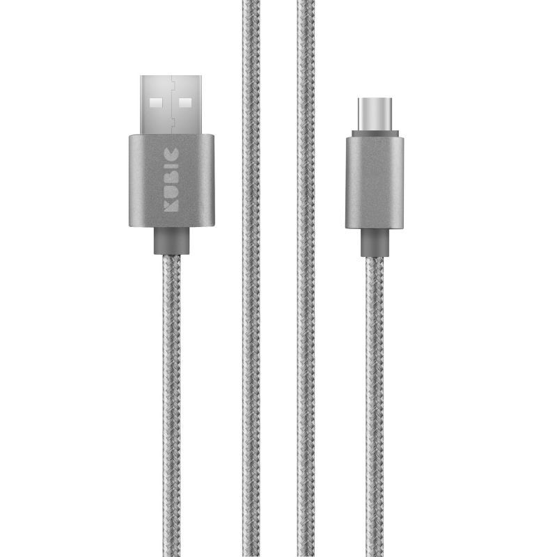 Кабель Kubic C02C Gray USB - USB Type-C текстиль 3А 2м серый
Кабель Kubic C02C Gray USB - USB Type-C текстиль 3А 2м серый