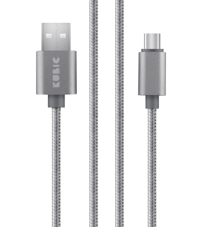 Кабель Kubic C05C Gray USB - USB Type-C текстиль 3м серый
Кабель Kubic C05C Gray USB - USB Type-C текстиль 3м серый