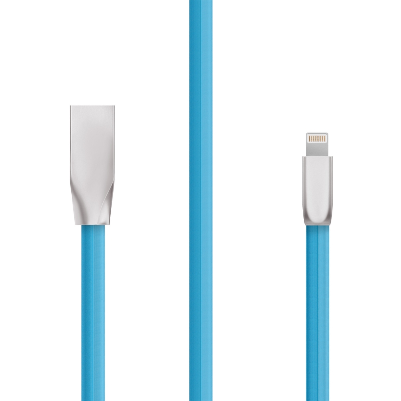 Кабель Kubic C03L Blue USB - Apple Lightning плоский ПВХ 1м голубой
Кабель Kubic C03L Blue USB - Apple Lightning плоский ПВХ 1м голубой