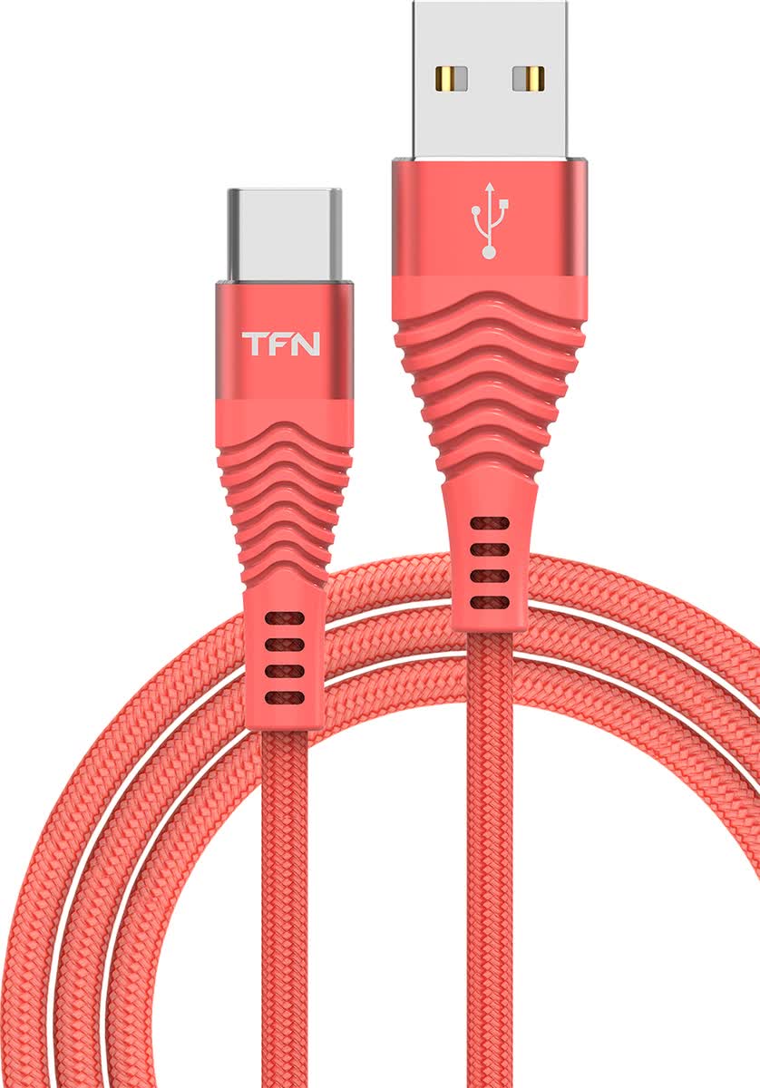 Кабель TFN TypeC forza 1.0m coral, Розовый
Кабель TFN TypeC forza 1.0m coral, Розовый