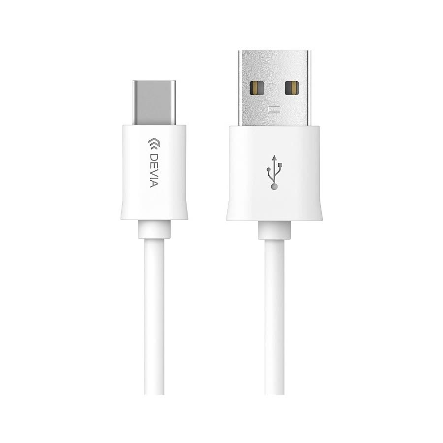 Кабель Devia USB Type-C Smart Cable 2M - White, Белый
Кабель Devia USB Type-C Smart Cable 2M - White, Белый