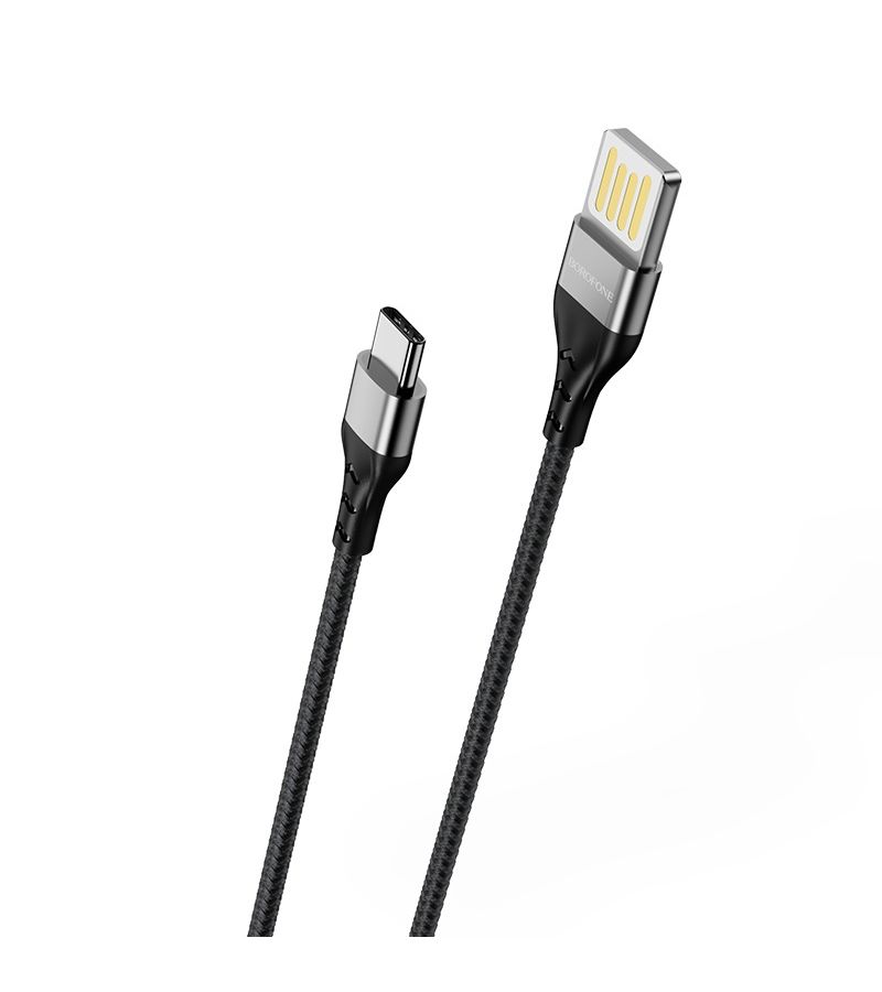Кабель Borofone BU11 Tasteful Type-C - Black, Черный
Кабель Borofone BU11 Tasteful Type-C - Black, Черный