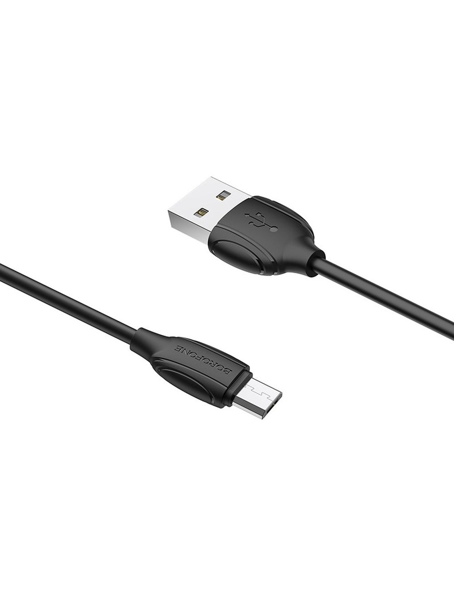 Кабель Borofone BX19 Benefit Micro USB - Black, Черный
Кабель Borofone BX19 Benefit Micro USB - Black, Черный